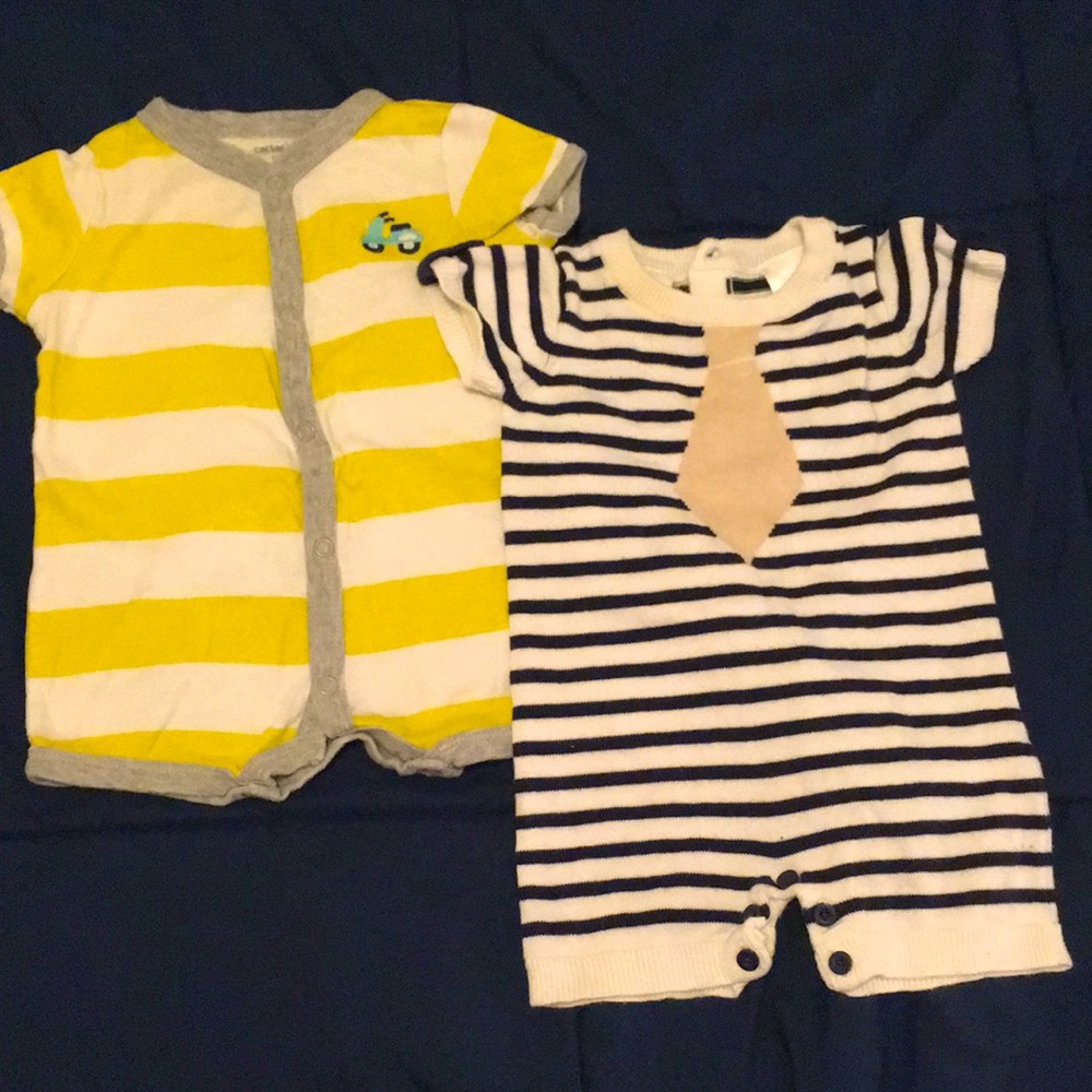 Two 3m rompers